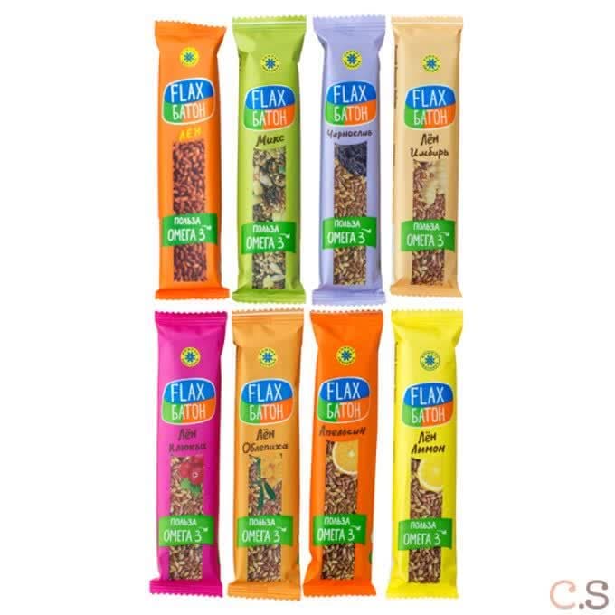 Льняной батончик Flax 30 гр