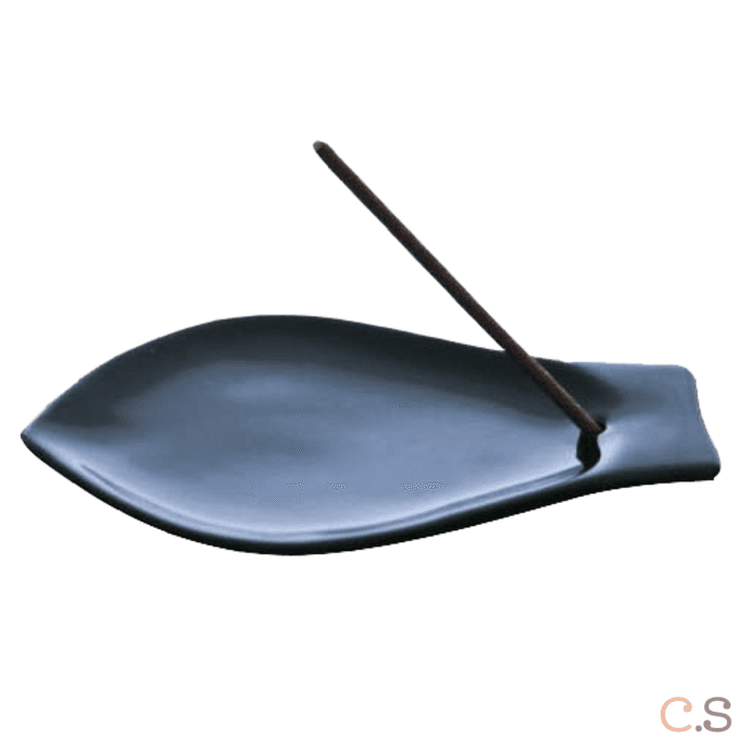 Керамическая подставка YUKARI Lotus Petal Black