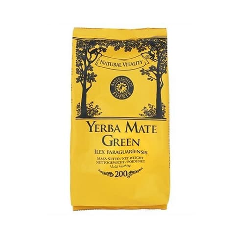 Mate Green Fuerte 200 гр (гуарана, катуаба, лист гинко билоба, ягодны годжи, лист смородины)