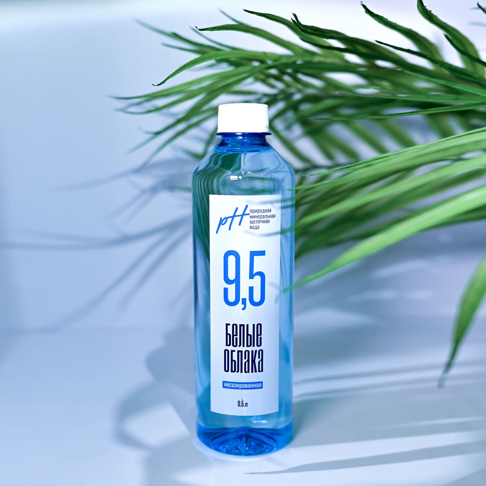 Природная щелочная минеральная вода «Белые Облака» 0,5 л