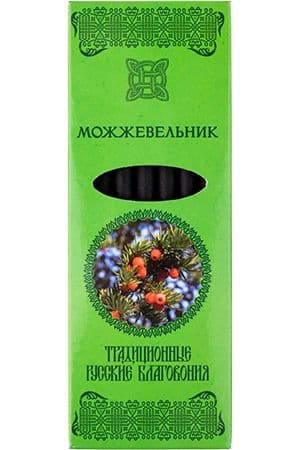 Можжевельник 7 палочек + подставка Традиционные Русские благовония