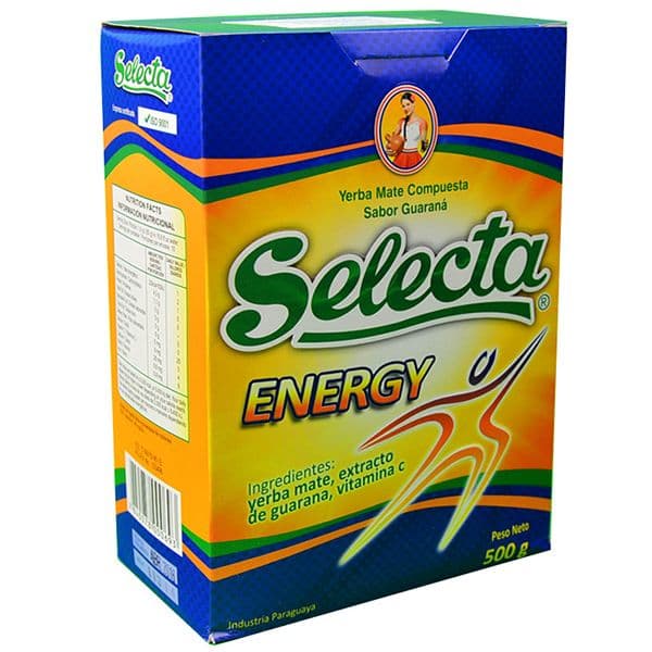 Мате Selecta Energy mit Guarana 500 гр