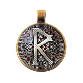Амулет "Бронзовая коллекция" Райдо