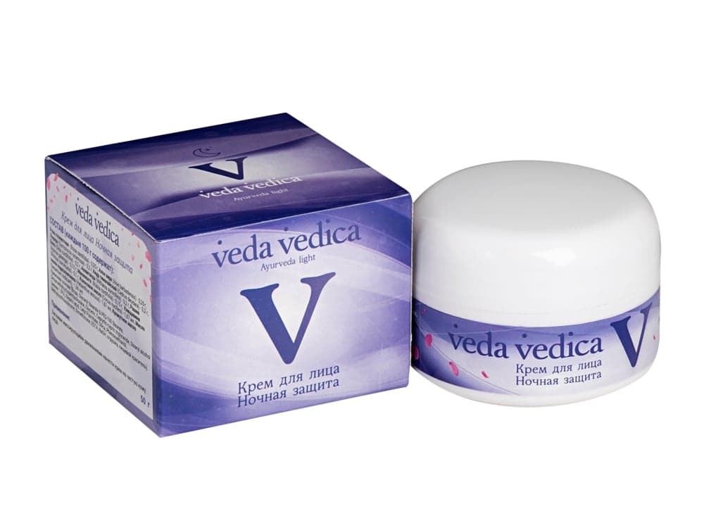 Крем для лица ночная защита 50 гр Veda Vedica