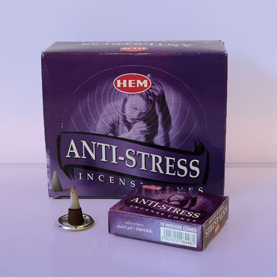 Анти-Стресс (Anti-Stress) благовония 10 конусов HEM