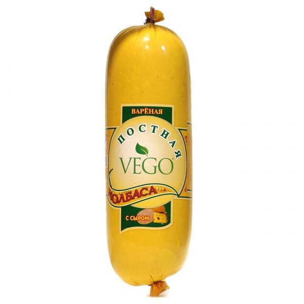 Колбаса вареная с сыром 0,4 кг Vego