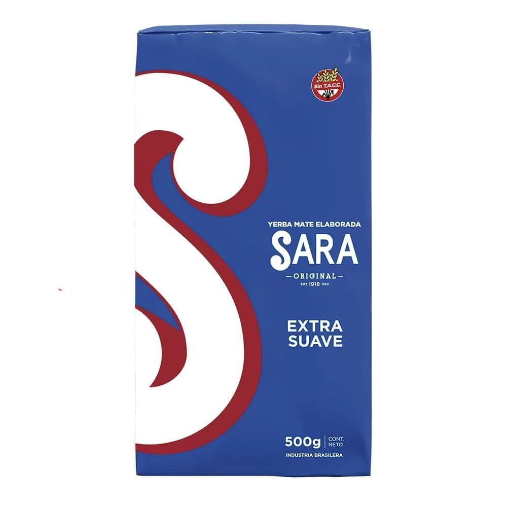 Йерба мате Sara Extra Suave  0,5 кг (синяя)