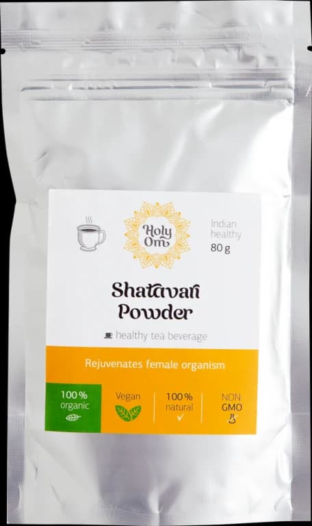 Шатавари порошок (Shatavari Powder) чайный напиток 80гр Holy Om