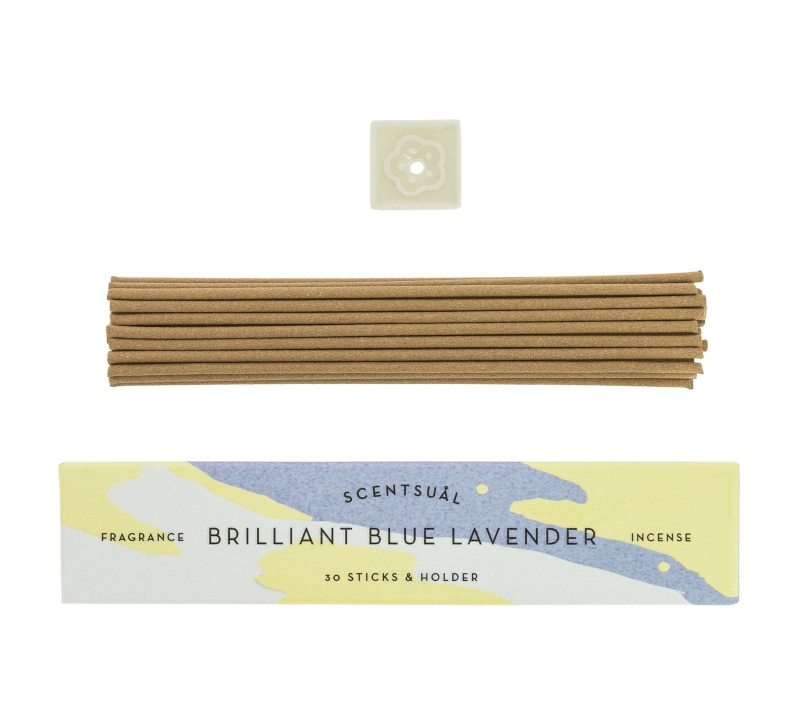 Японские благовония SC Brilliant Blue Lavander (30 шт. + подст.), Nippon Kodo