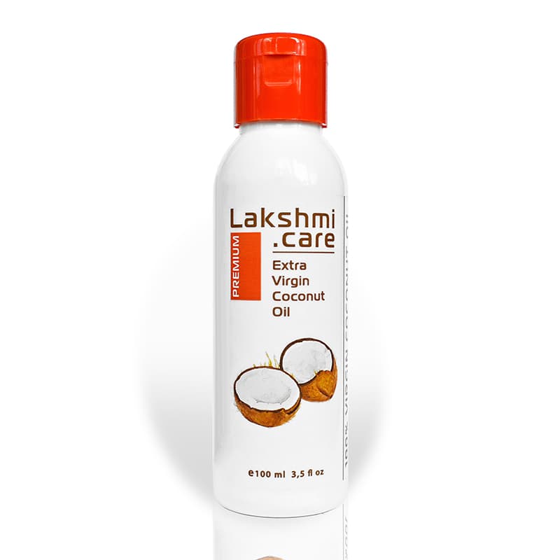 Кокосовое масло Premium Lakshmi Care, Extra Virgin Coconut Oil, 100 мл