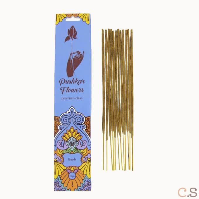 Лес (Woods) 15 гр Благовония премиум Pushkar Flowers