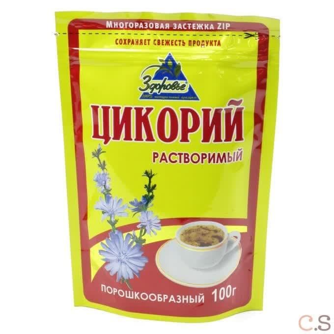 Цикорий растворимый порошкообразный Zip 100 гр Здоровье
