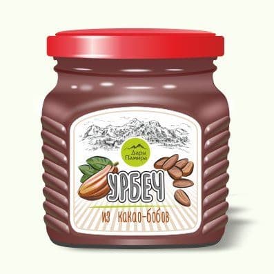 Урбеч из какао-бобов 200 гр Дары Памира