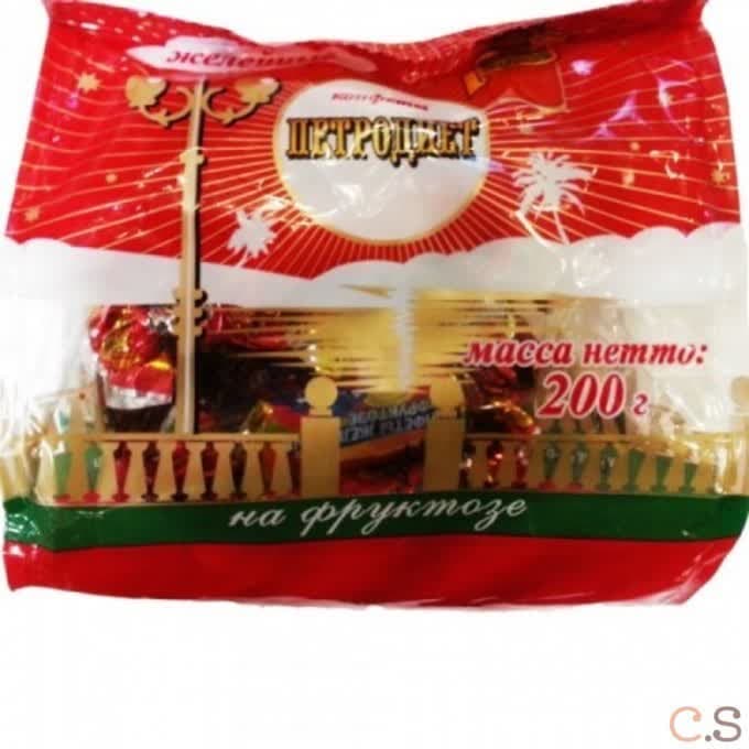 Конфеты желейные на фруктозе 200 гр Здоровые сладости