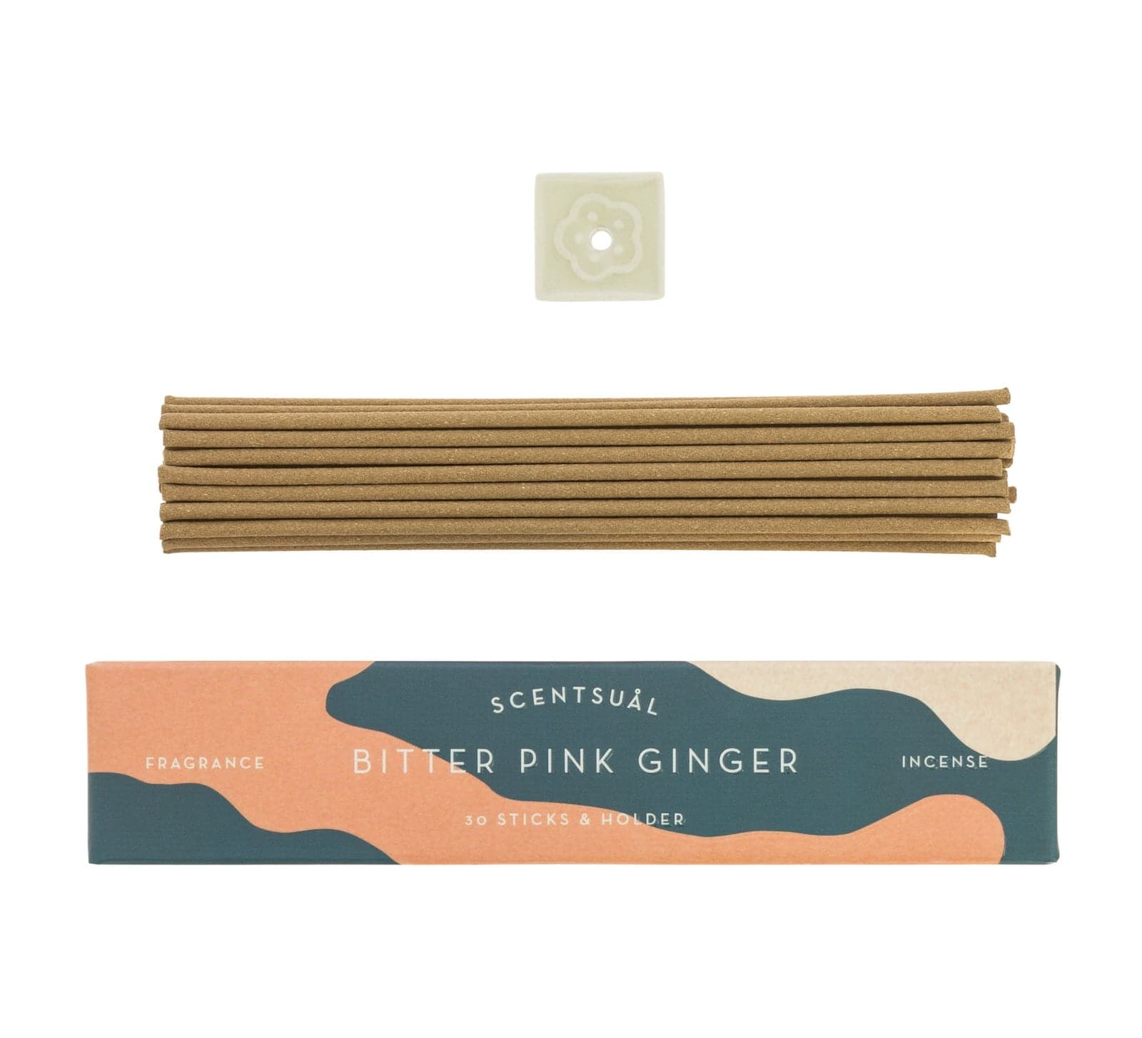 Японские благовония SC Bitter Pink Ginger (30 шт. + подст.), Nippon Kodo