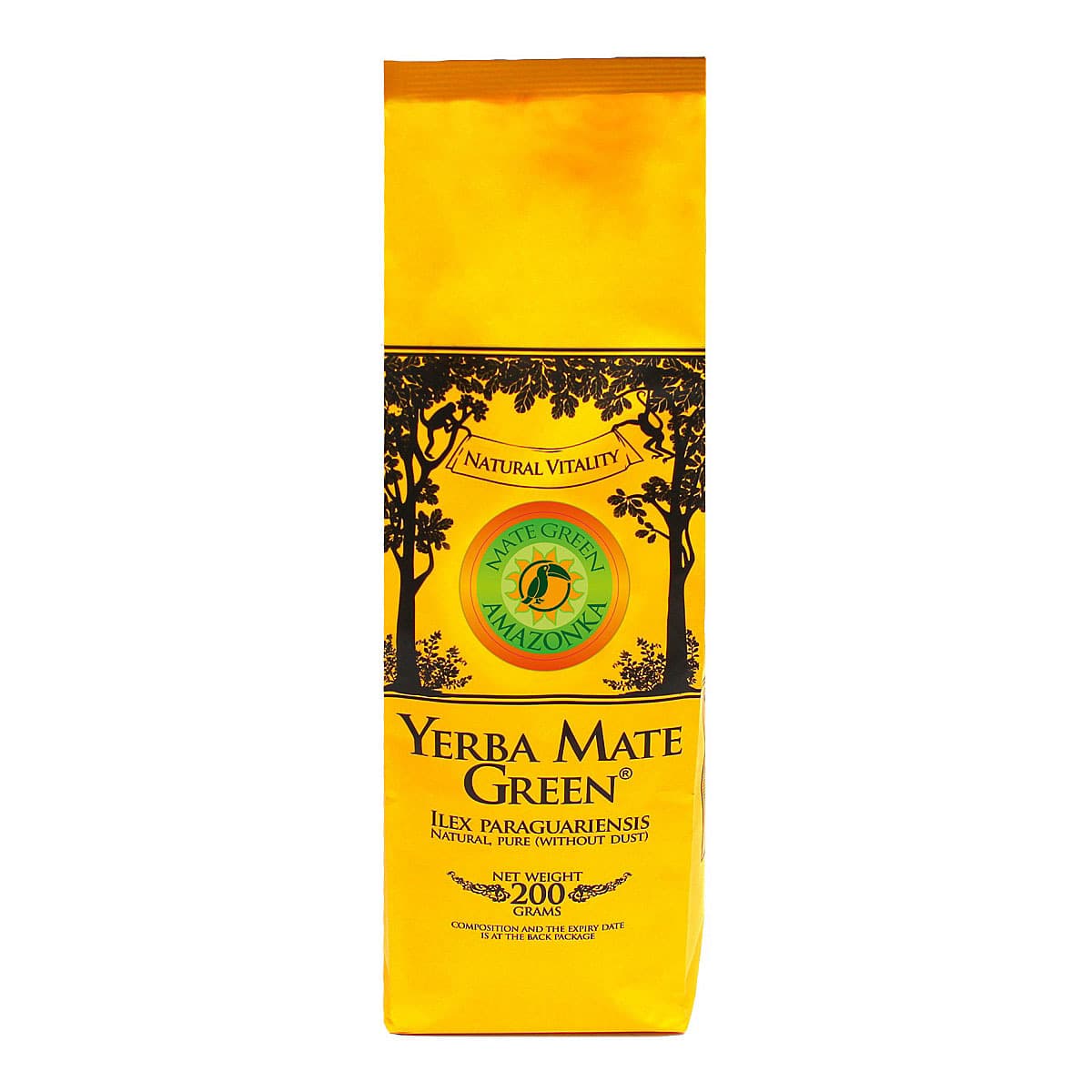 Mate Green Amazonka 200 гр (фрукт каму каму, корень мака, горькая дыня, алоэ вера)