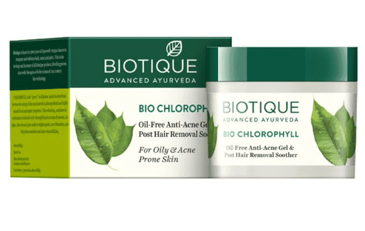 Гель для лица био хлорофилл 50г | BIOTIQUE