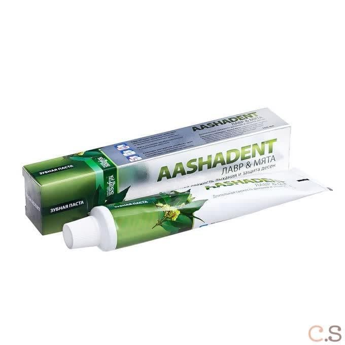 Зубная паста Лавр-Мята 100 гр Aasha Herbals