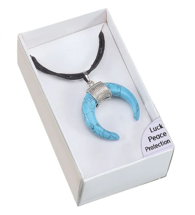 Амулет подвеска Бирюзовый магнезит Turquoise Magnesite Lo Scarabeo