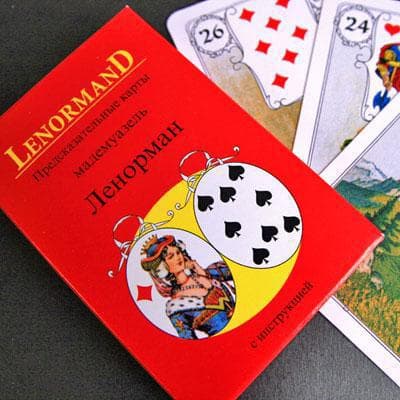 Предсказательные карты Ленорман (красная колода)