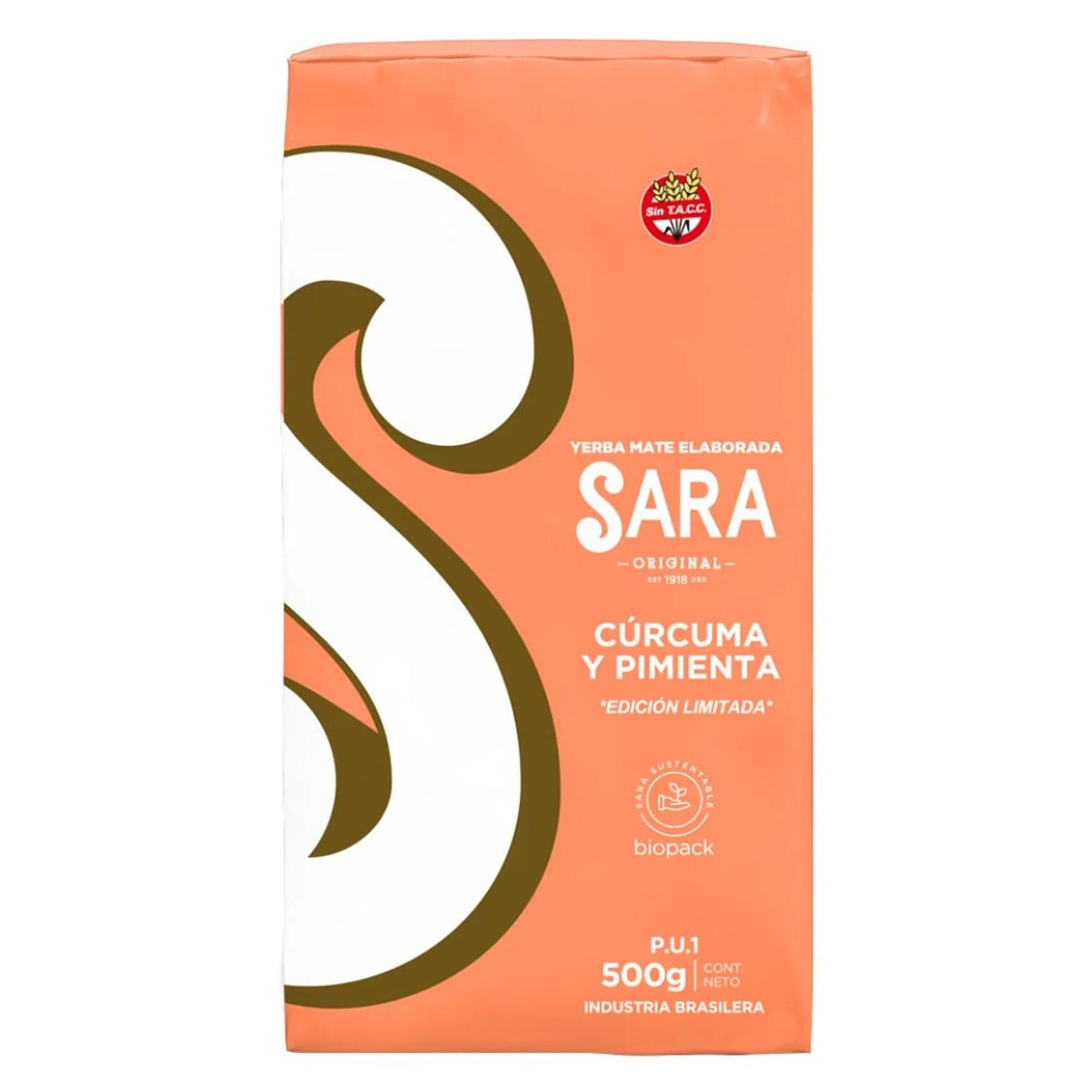Йерба мате Sara Curcuma 500 г