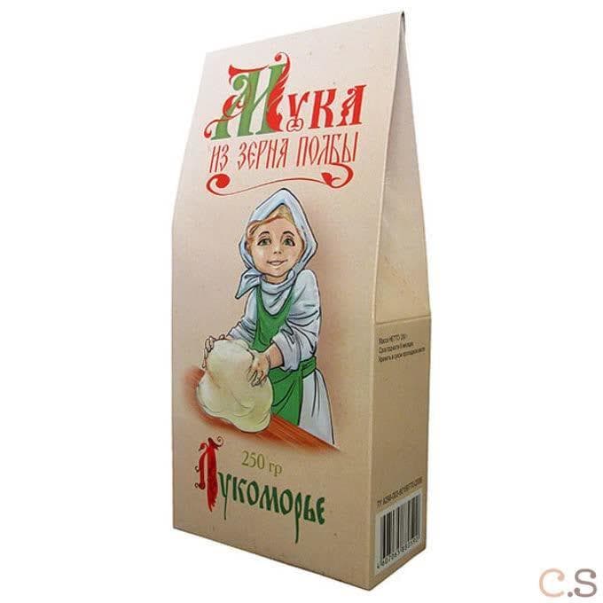 Мука из зерна полбы 250 гр Беловодье