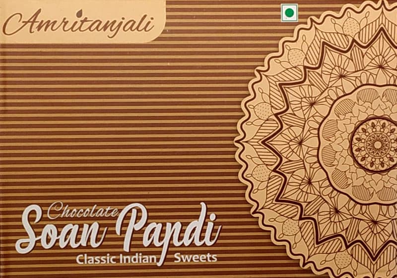 Соан Папди Шоколадные (Soan Papdi Chocolate) 250 гр индийские сладости