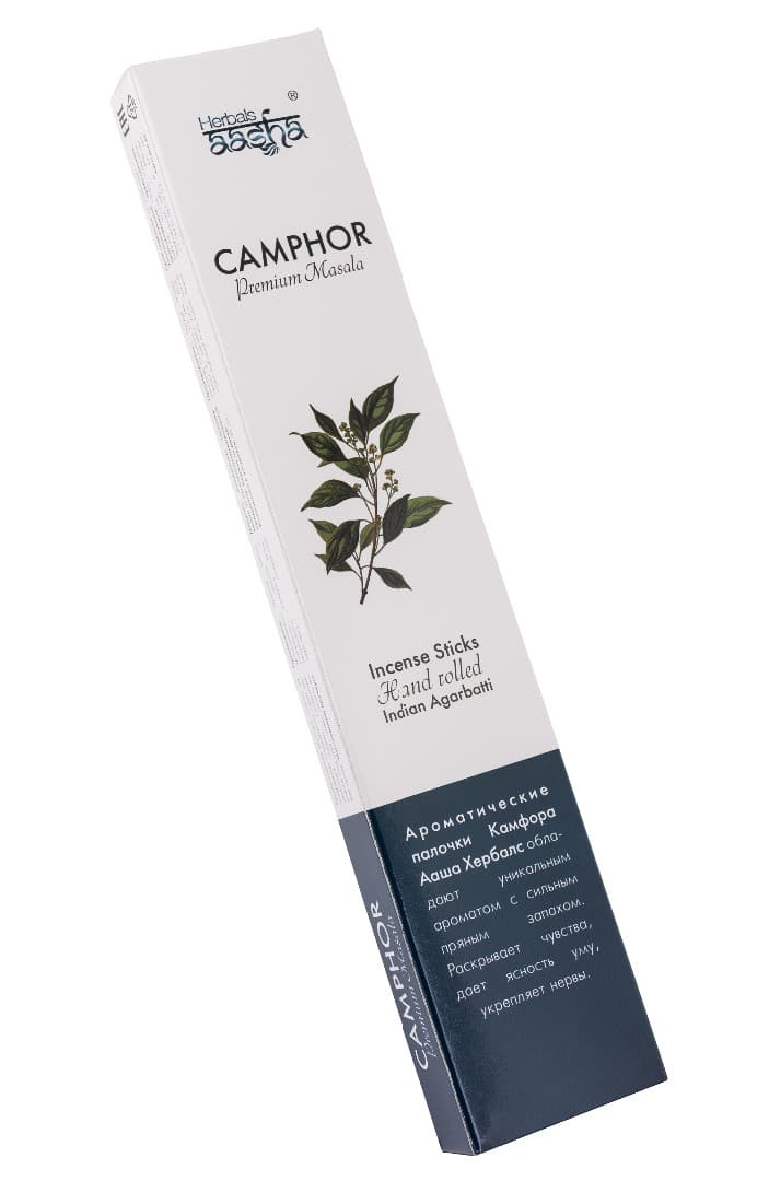 Камфора (Camphor) ароматические палочки Aasha Herbals