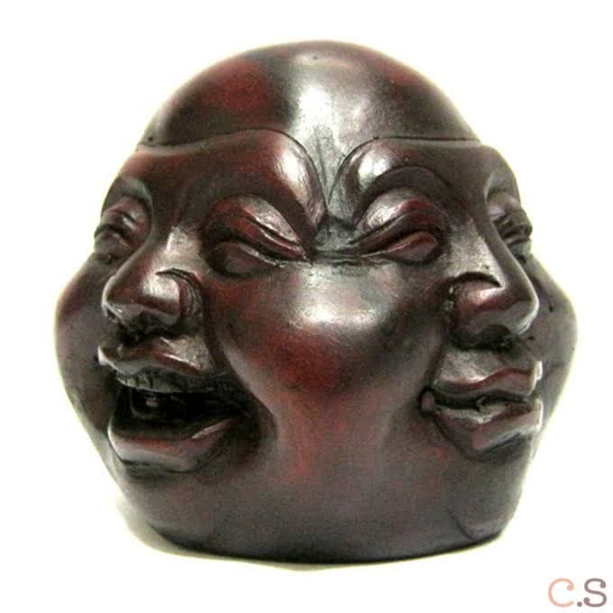 4-х ликий Хотей статуэтка