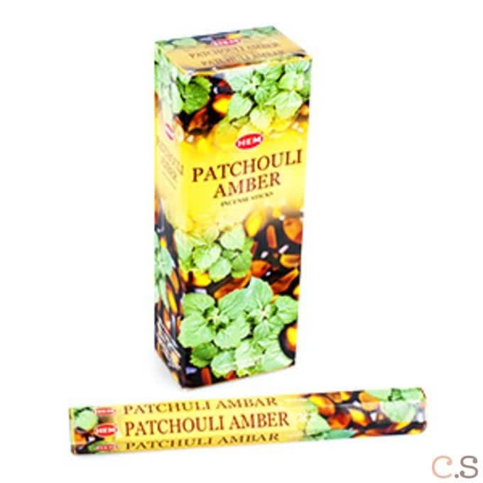 Пачули Янтарь (Patchouli Amber) благовония 20 гр HEM