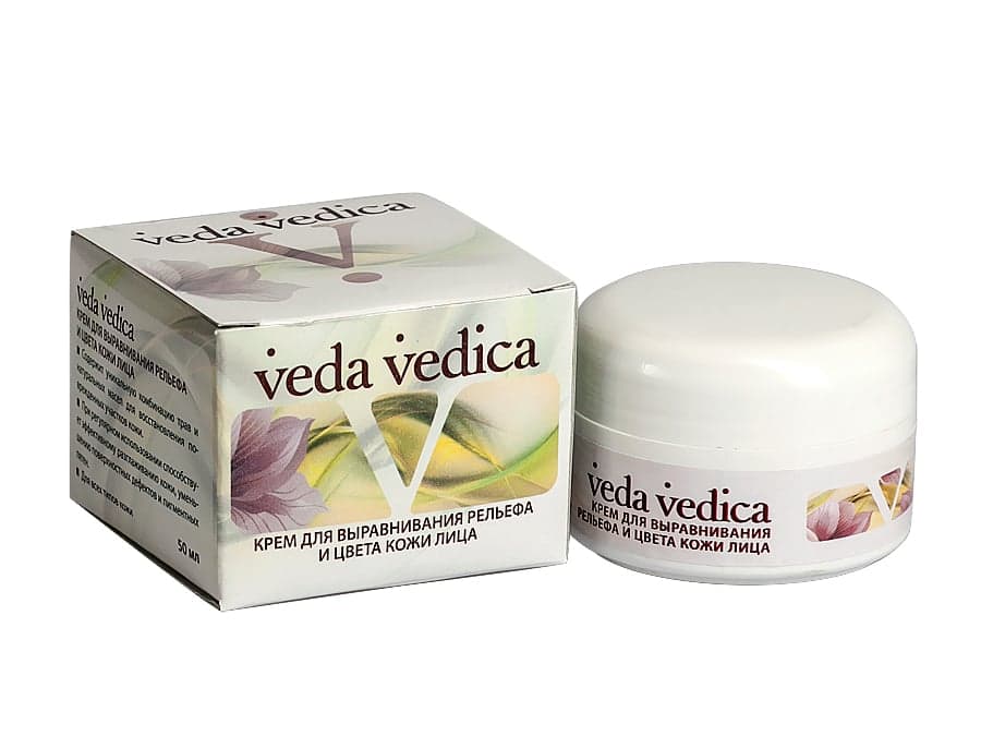 Крем для выравнивания рельефа и цвета кожи лица 50 мл Veda Vedica