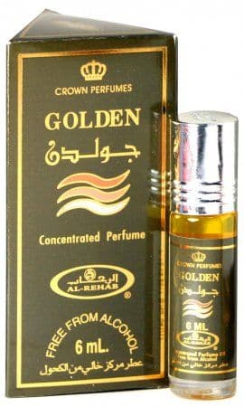 Масляные духи Golden / Золотой - Al Rehab, 6 мл.