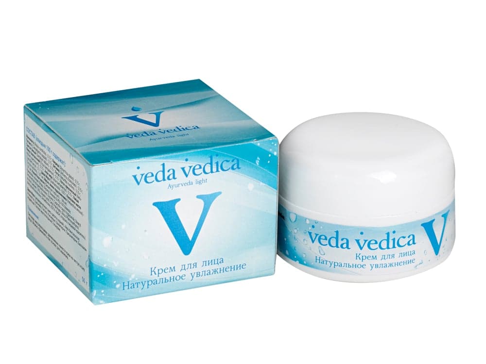 Крем для лица натуральное увлажнение 50 гр Veda Vedica