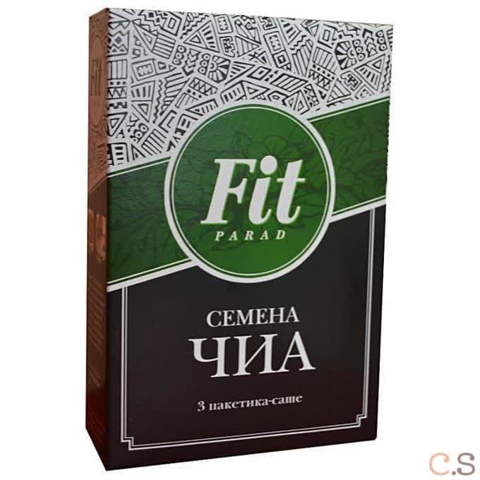 Семена Чиа 3 пакета-саше 120 гр FIT parad