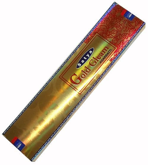 Золотой блеск (Gold Gleam) благовония 15 гр Satya