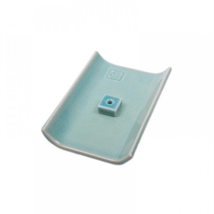 Керамическая подставка YUKARI plate green