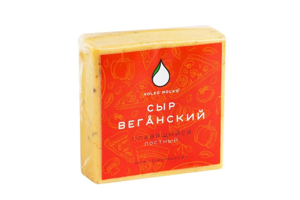 Сыр веганский Плавящийся 280 гр Volkomolko