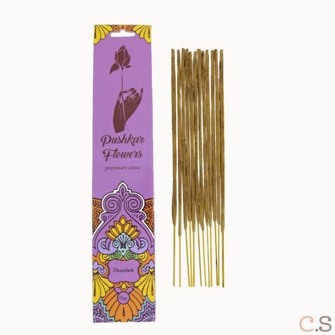 Chocolate 15 гр Благовония премиум Pushkar Flowers
