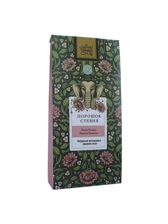 Стевия порошок (Stevia Powder) 100 гр Золото Индии