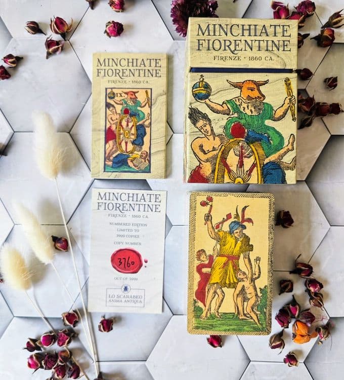 Таро Флорентийское Минкиате (Minchiate Fiorentine Anima Antiqua) 97 карт Аввалон-Lo Scarabeo