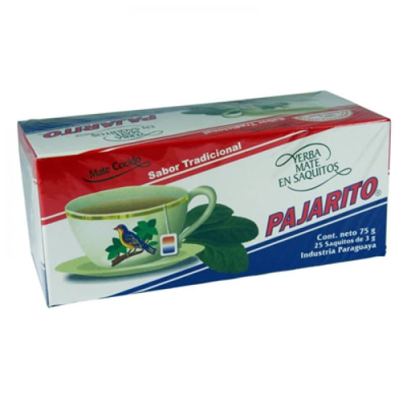 Мате Pajarito Traditional 25 пакетиков 60 гр