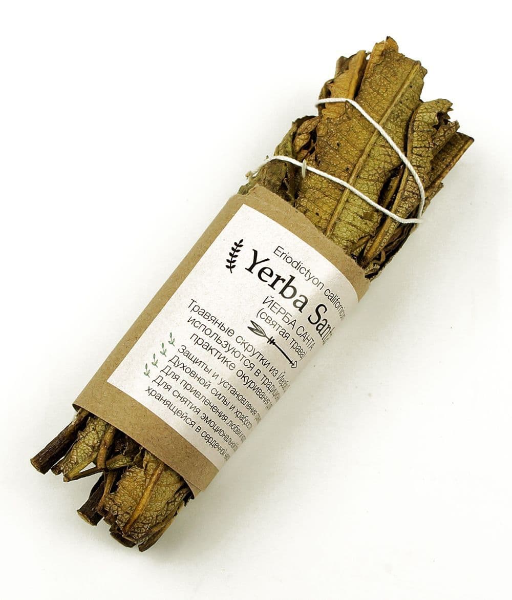 Йерба Санта Скрутка для очищения пространства / YERBA SANTA smugle stick 4"