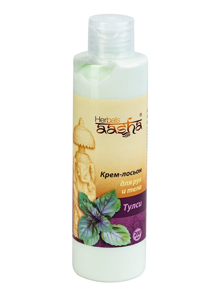 Крем-лосьон для рук и тела Тулси 200 мл Aasha Herbals