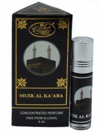 Масляные духи Musk Al Ka'Aba / Мускус аль Кааба - Al Rehab, 6 мл.