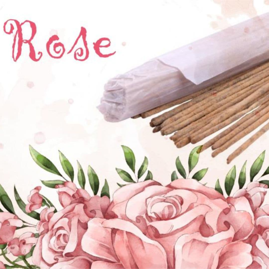 Благовония PUSHKAR TEMPLE Natural Rose 50g