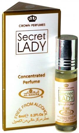 Масляные духи Secret Lady / Секрет Леди - Al Rehab, 6 мл.
