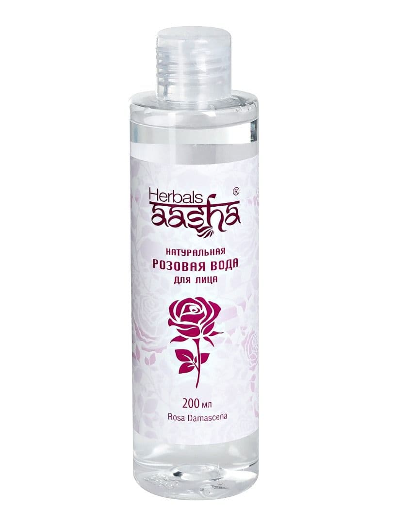 Розовая вода натуральная, Aasha Herbals