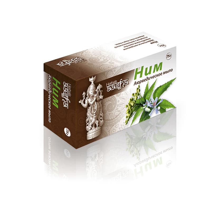 Аюрведическое мыло Ним 75 гр Aasha Herbals