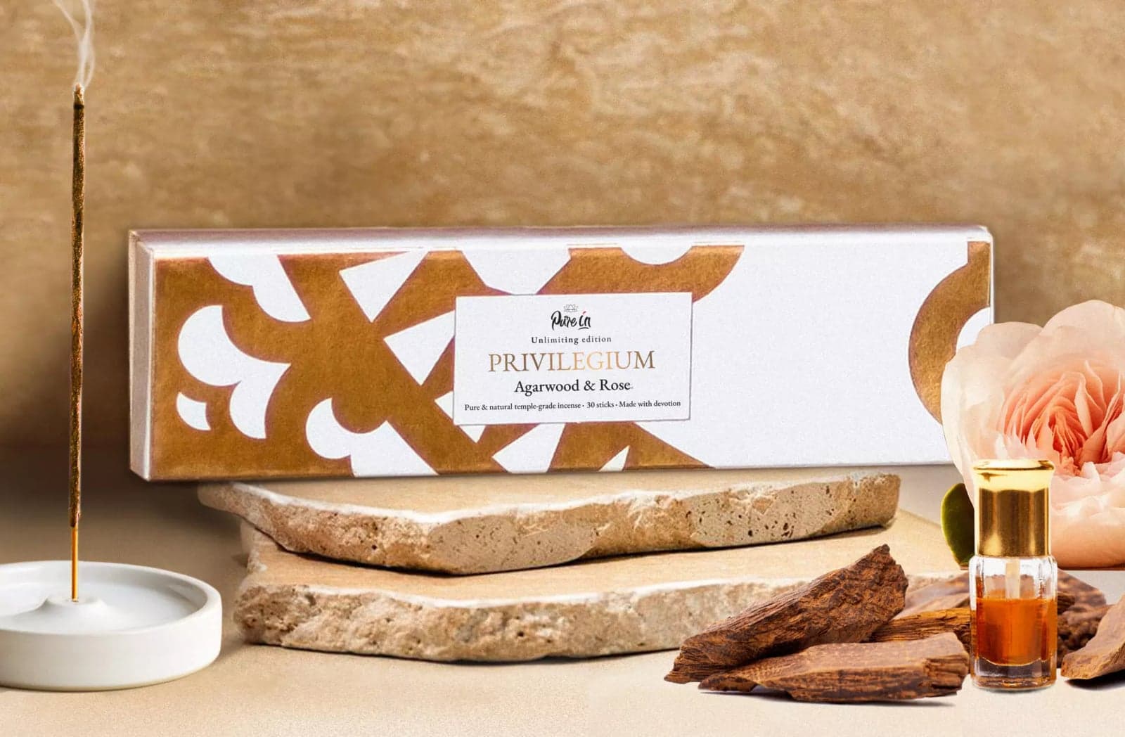 Благовония Privilegium Agarwood Rose Агар Роза