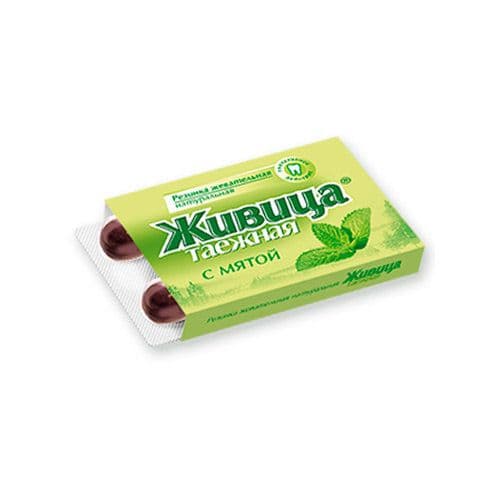 Живица таежная с мятой, 5 шт х 0,8 гр